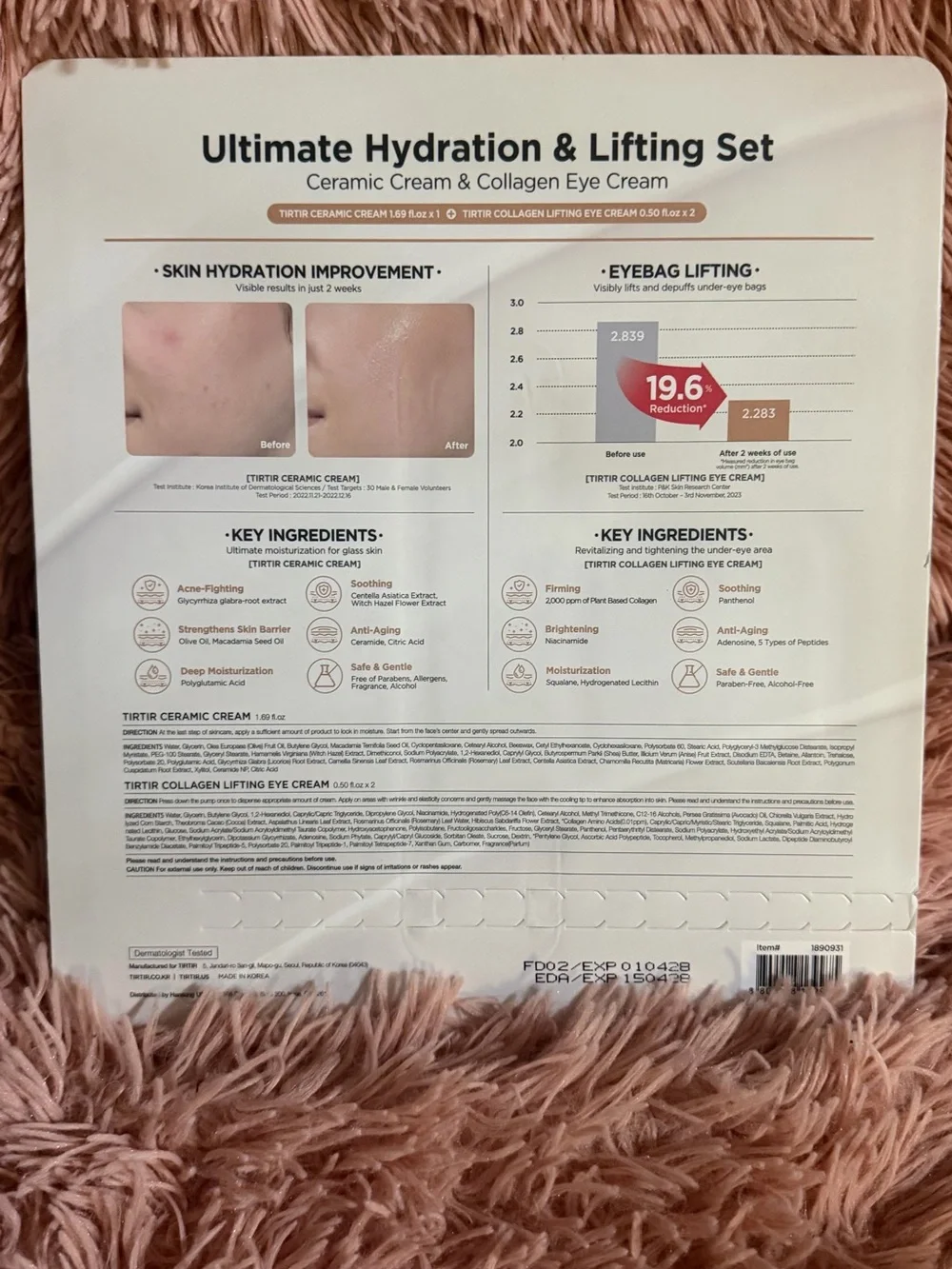 Tirtir Ultimate Hydration & Lifting Set